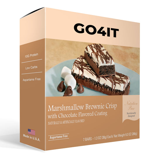 Marshmallow Brownie Crisp Protein Bars (7/Box)