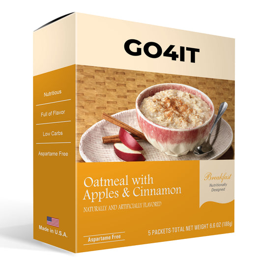Apple & Cinnamon Oatmeal Healthy Breakfast (5/box)