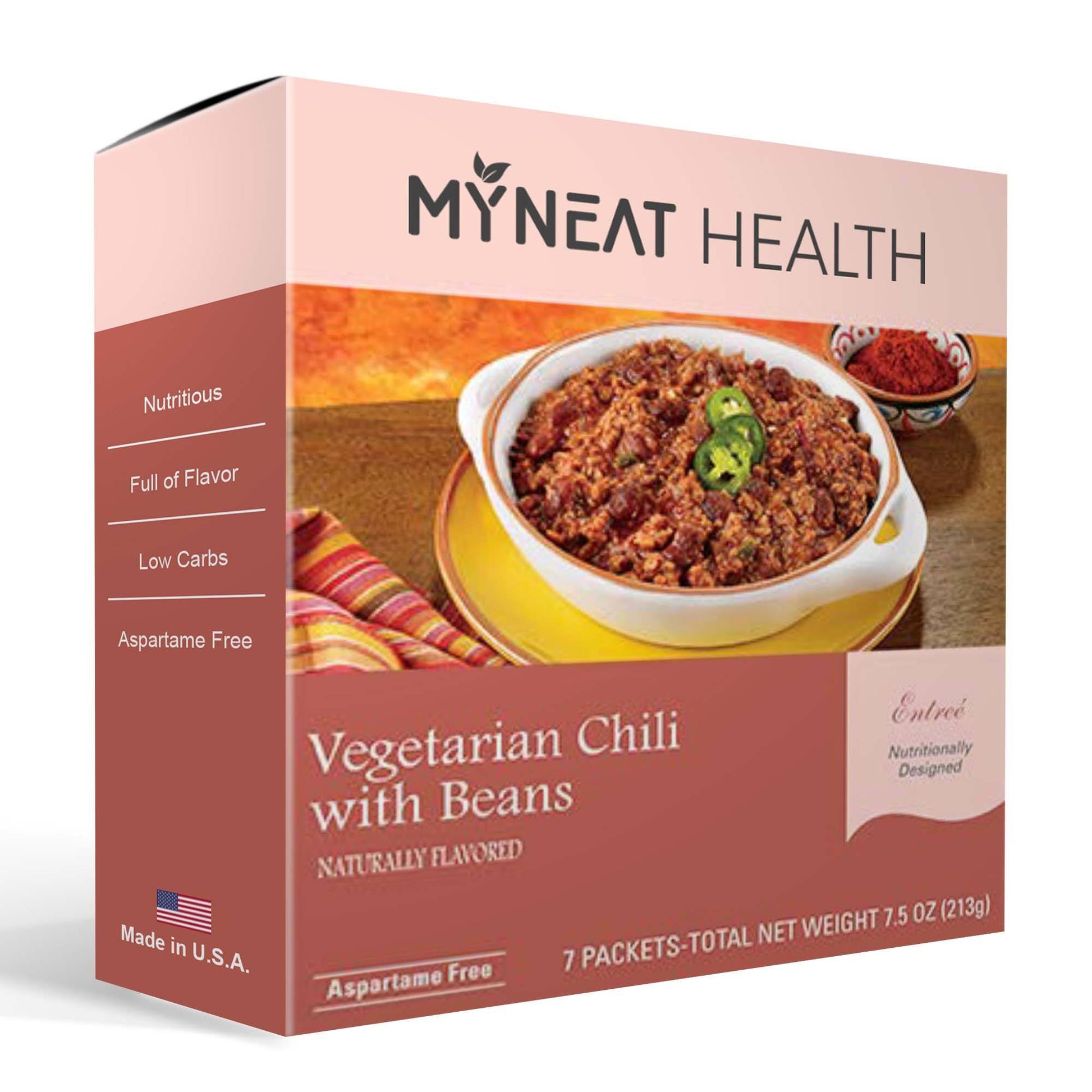 My Neat Healthy Vegetarian Chili with beans