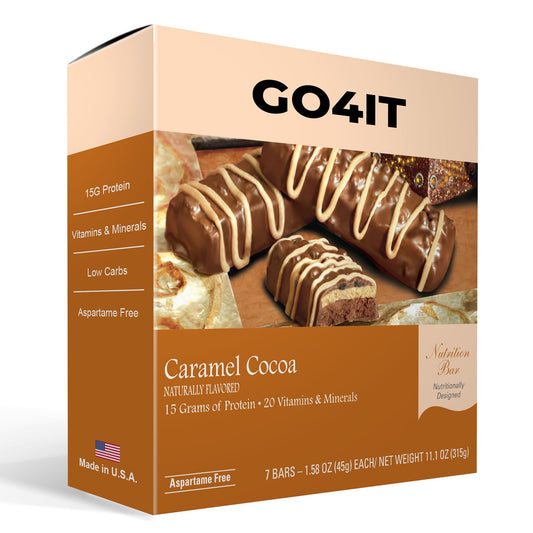 Caramel Cocoa Meal Replacement Bar (7/Box)