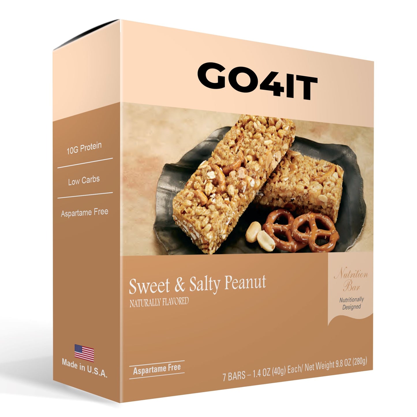 Sweet & Salty Peanut Protein Bars (7/Box)
