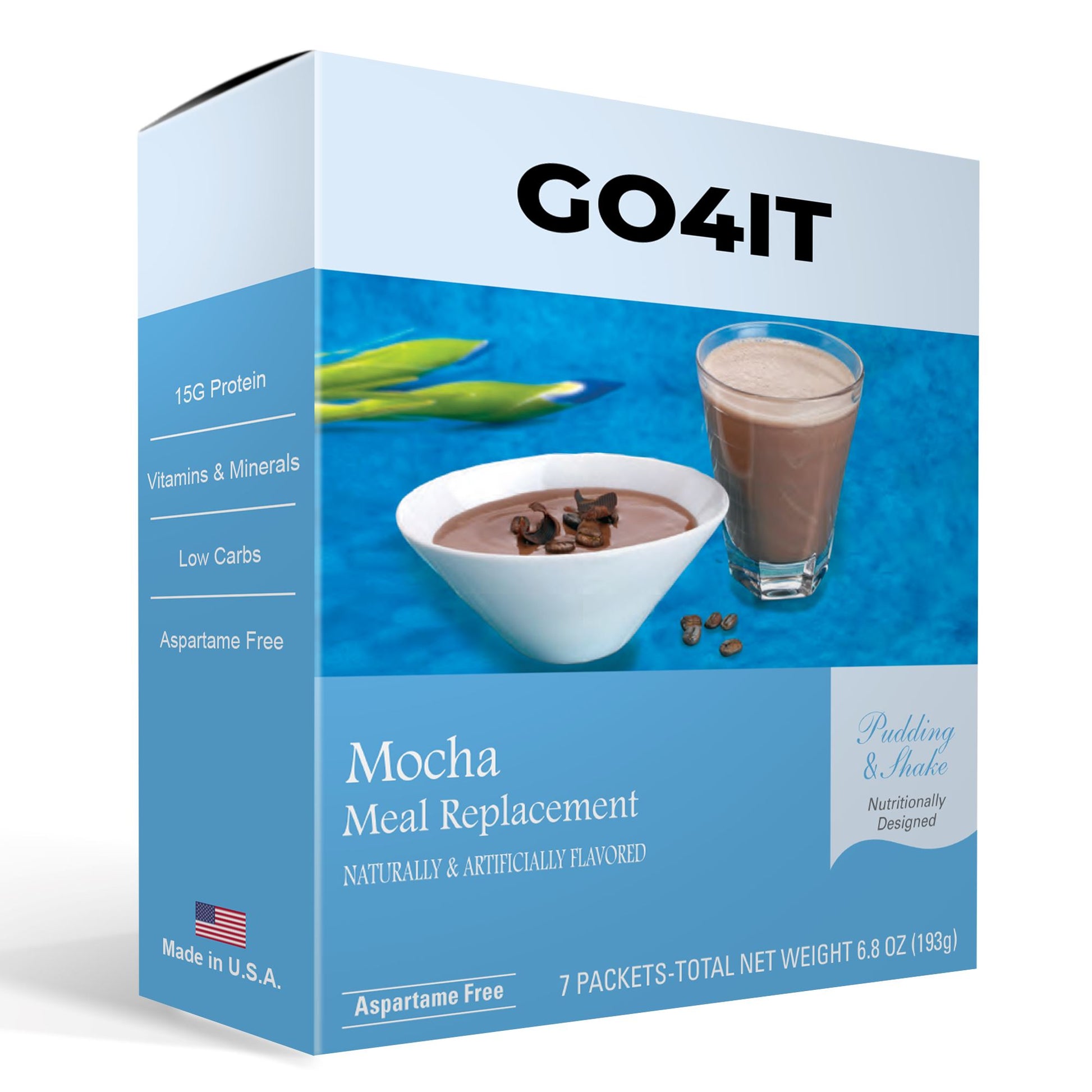 Best Mocha Protein Pudding & Shake – GO4IT Health