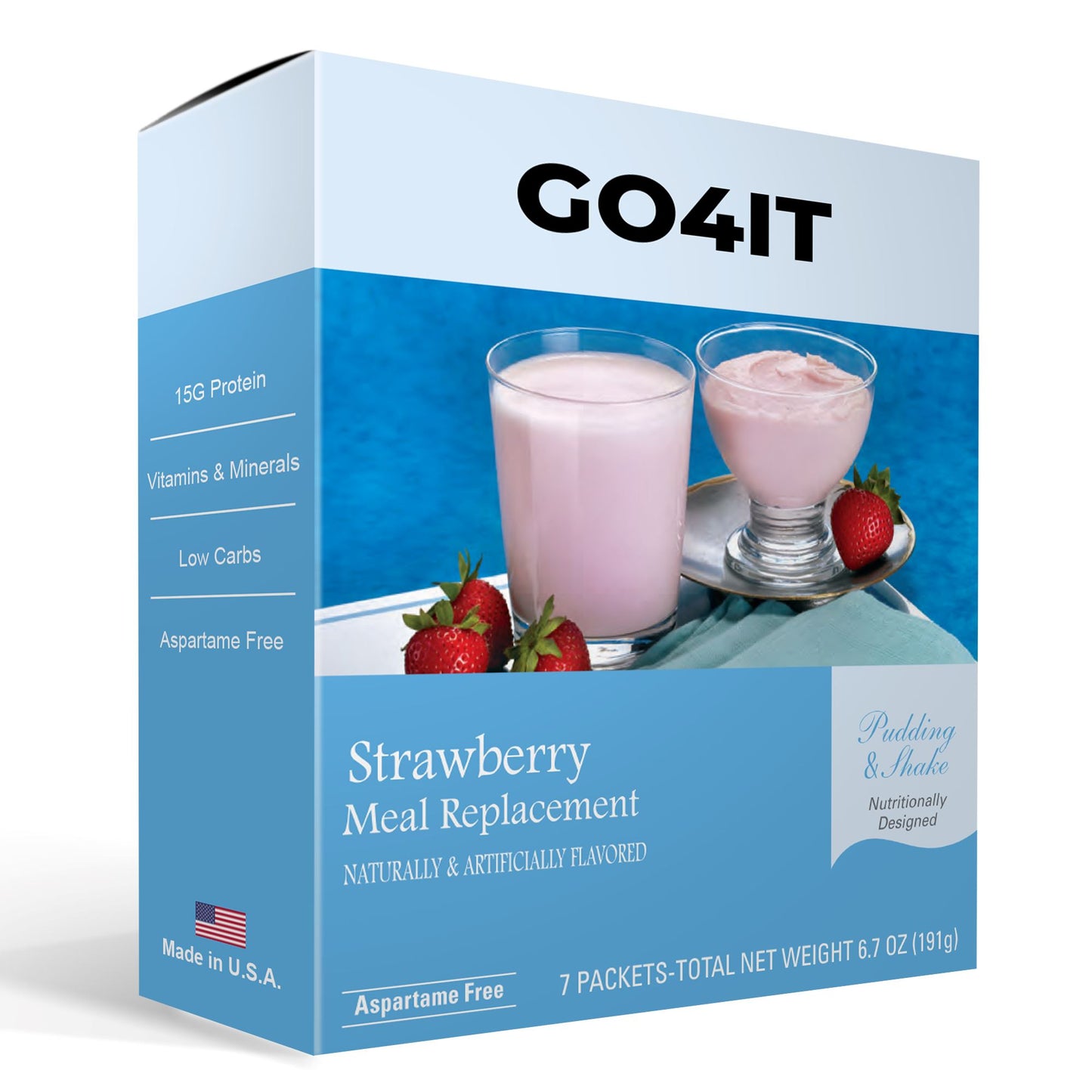 GO4IT Health Nutrition Shake. Best meal replacement shakes