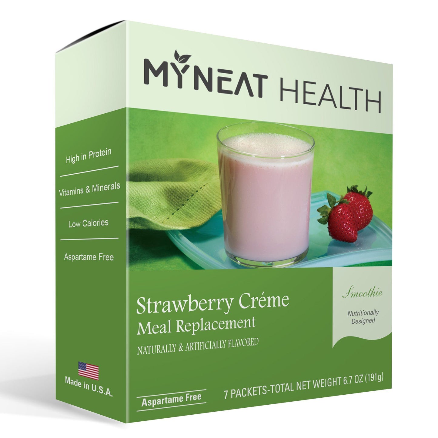 My Neat Health Protein Smoothie - Strawberry Creme