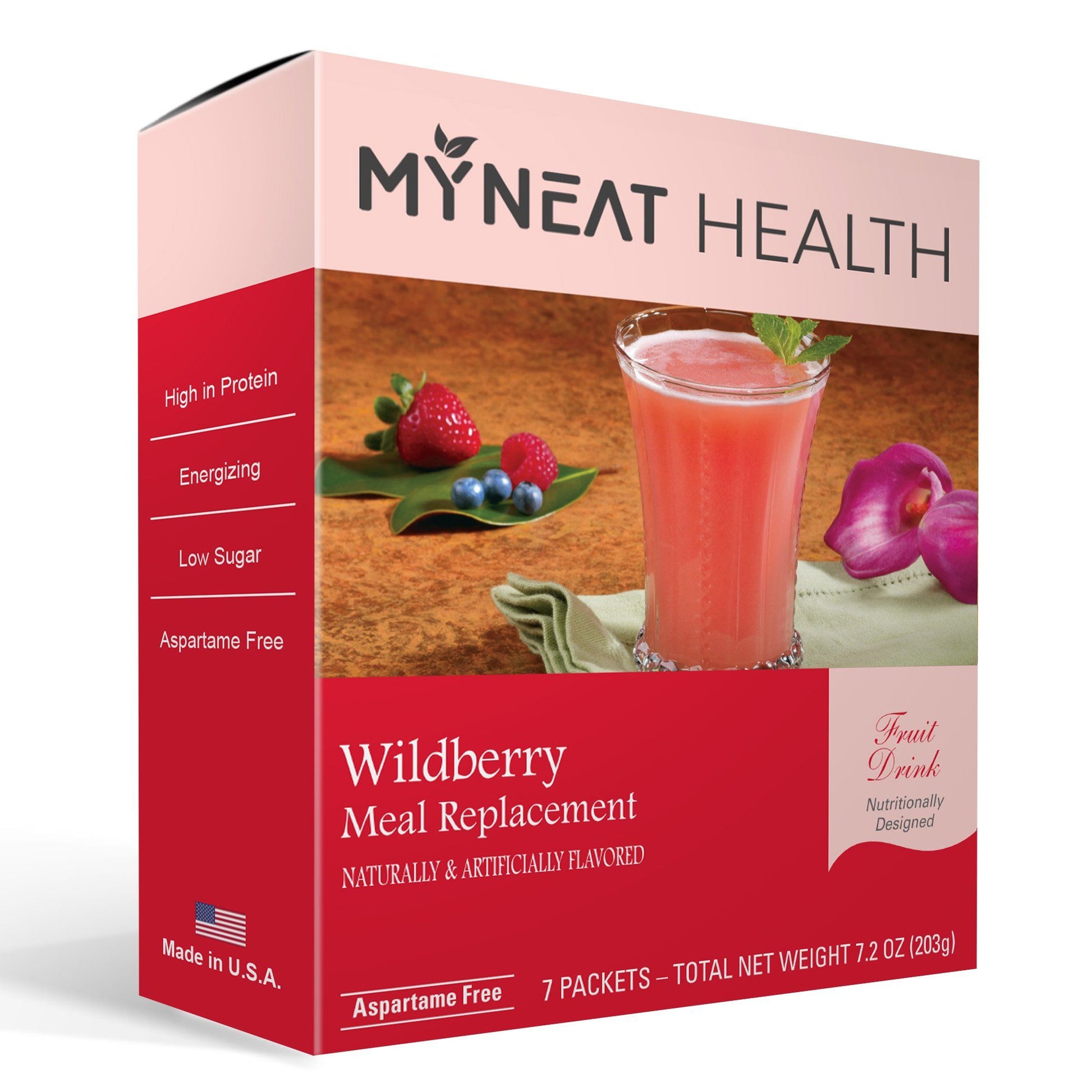 Wildberry meal replacement fruit drink